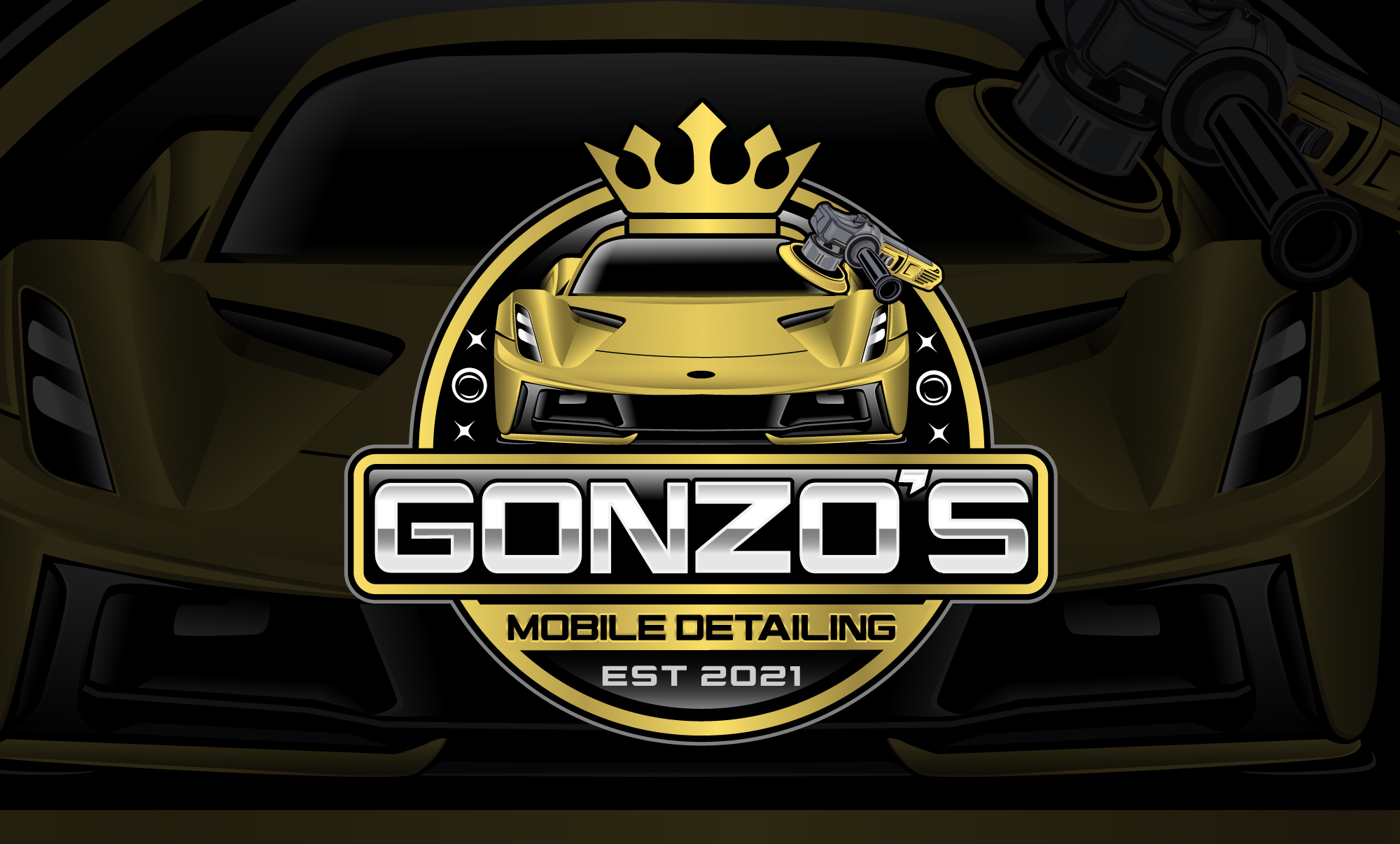 auto detailing logo, mobile detailing logo, car detailing logo, logo design