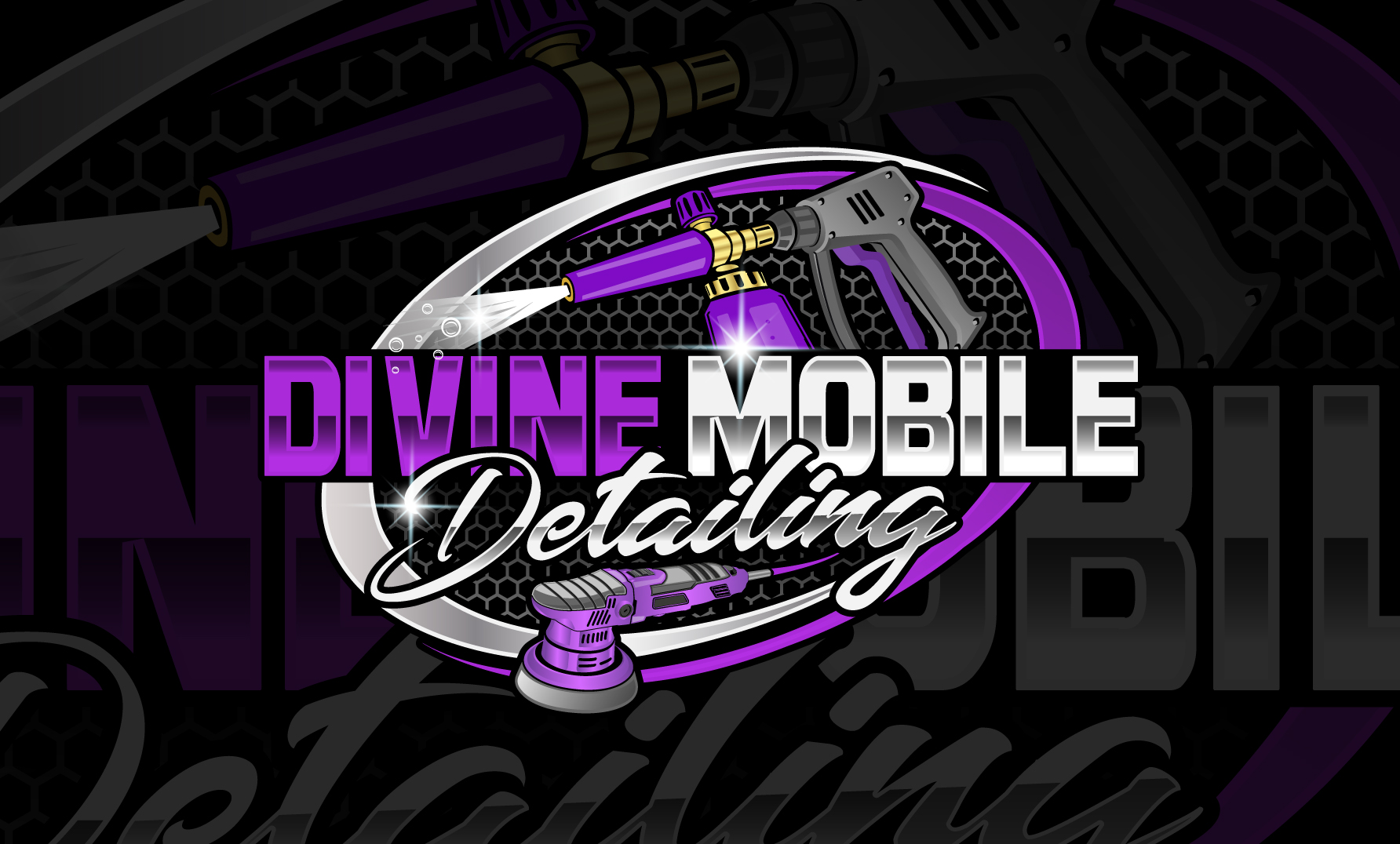 Car detailing logo